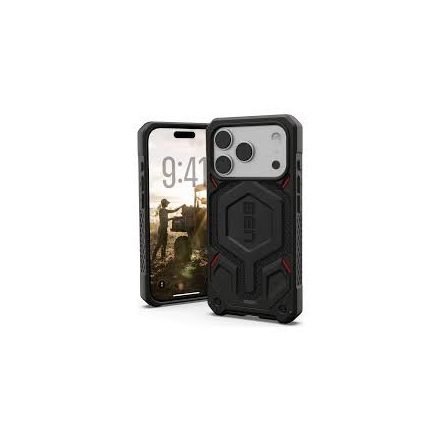 UAG Monarch Pro Kevlar MagSafe iPhone 17 Pro tok – Fekete