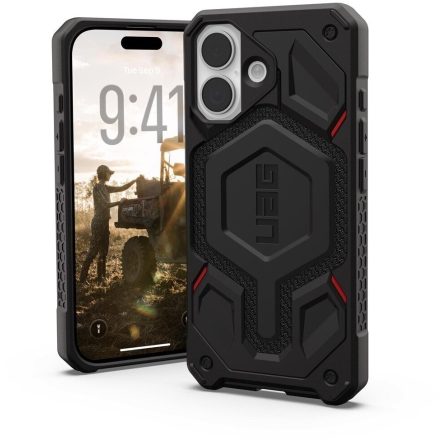 UAG Monarch Pro Kevlar MagSafe iPhone 17 tok – Fekete