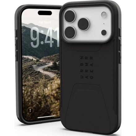 UAG Civilian MagSafe iPhone 17 Pro tok – Fekete