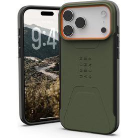 UAG Civilian MagSafe iPhone 17 Pro Max tok – Oliva/Narancs
