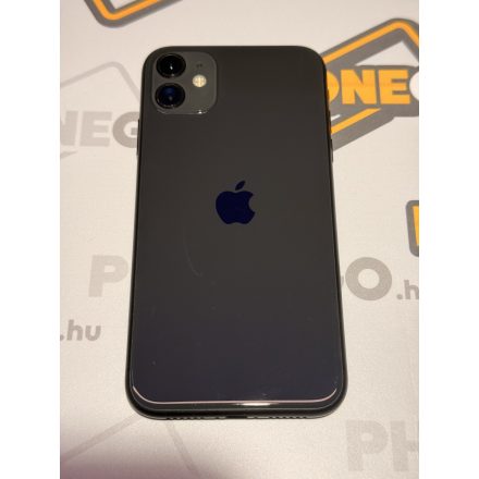 Apple iPhone 11 64GB Fekete  (B) (használt)