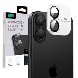   Kameravédő ESR ARMORITE CAMERA PROTECTOR IPHONE 16 / 16 PLUS BLACK