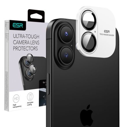 Kameravédő ESR ARMORITE CAMERA PROTECTOR IPHONE 16 / 16 PLUS BLACK