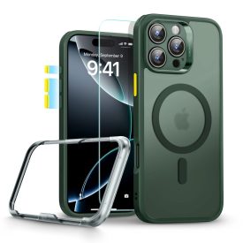   ESR CLASSIC PRO SET HALOLOCK MAGSAFE IPHONE 16 PRO MAX FROSTED GREEN