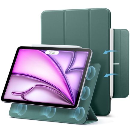 ESR REBOUND MAGNETIC IPAD PRO 12.9” 4 / 5 / 6 / 2020-2022 / AIR 13” 1 / 2 / 3 2024-2026 FOREST GREEN