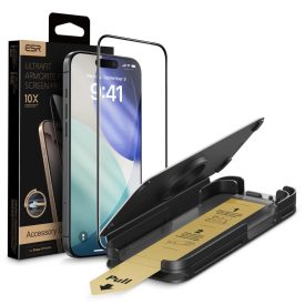   Edzett Üvegfólia ESR ULTRAFIT ARMORITE PRO TEMPERED GLASS IPHONE 16 PRO / 17 BLACK