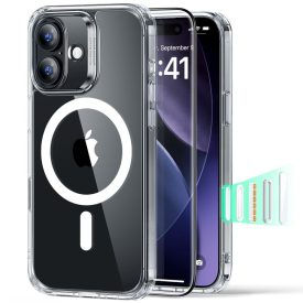 ESR CLASSIC HYBRID MAGSAFE & TEMPERED GLASS IPHONE 17 CLEAR