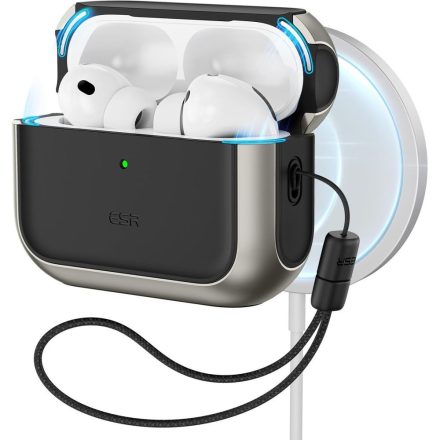 ESR ORBIT HALOLOCK MAGSAFE APPLE AIRPODS PRO 3 TITANIUM
