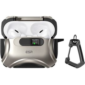  ESR Cyber Flicklock HaloLock MagSafe Apple AirPods Pro 3 tok – Titán