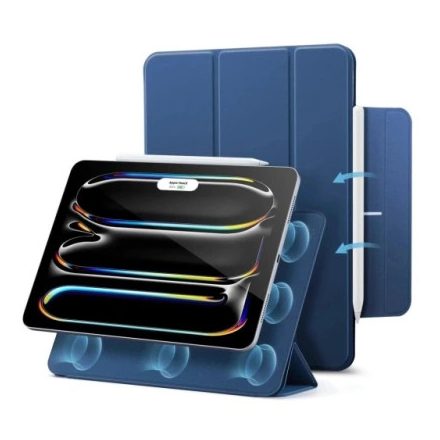 ESR Flip Hybrid iPad Pro 11” tok –5/6, Generáció 2024–2025 – Tengerész Kék