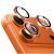 Kameravédő ESR ARMORITE CAMERA PROTECTOR IPHONE 14 PRO / MAX / 15 PRO / MAX / 16 PRO / MAX / 17 PRO / MAX ORANGE