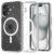 Tech–Protect Flexair Hybrid MagSafe iPhone 16 tok – Csillámos Átlátszó