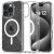 Tech–Protect Flexair Hybrid MagSafe iPhone 16 Pro tok – Csillámos Átlátszó