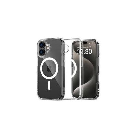 Tech–Protect Flexair Hybrid MagSafe iPhone 16 tok – Átlátszó