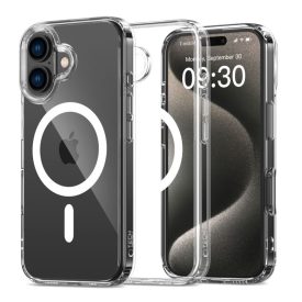   Tech–Protect Flexair Hybrid MagSafe iPhone 16 Plus tok – Átlátszó