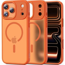   Tech–Protect Magmat Matt iPhone 17 Pro Max MagSafe tok – Matt Narancs