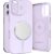 Tech–Protect UNIQ iPhone 17 MagSafe Szilikon tok – Levendula