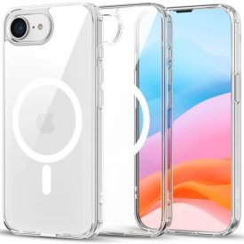   Tech–Protect Flexair Hybrid MagSafe iPhone 16e tok – Átlátszó