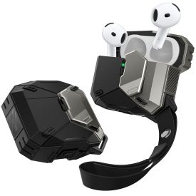 Supcase Matrix Apple Airpods 4 tok – Fekete