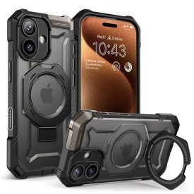 Supcase Ub Grip Mag Magsafe iPhone 17 tok – Fekete
