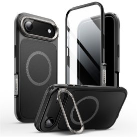   Supcase Iblsn Ares Flip Mag Magsafe iPhone Air tok – Fekete