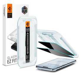   Üvegfólia Spigen Glas.Tr ”Ez Fit Ac” 2–darabos iPhone Air Privacy