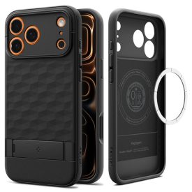  Spigen Parallax ”S” Mag Magsafe iPhone 17 Pro Max tok – Matt Fekete