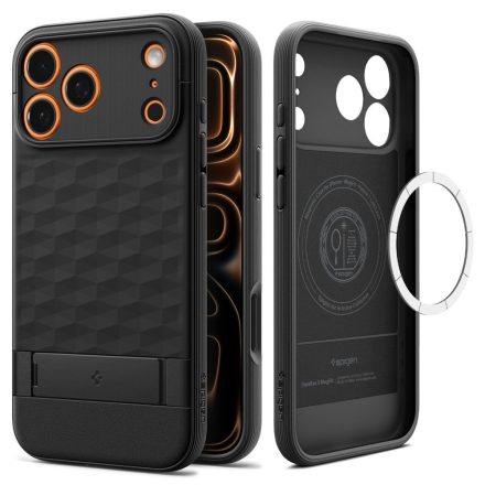 Spigen Parallax ”S” Mag Magsafe iPhone 17 Pro Max tok – Matt Fekete