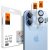 Kameravédő Spigen Optik Pro Glas.Tr ”Ez Fit” Camera Protector 2–darabos iPhone 16 / 16 Plus / 17 Kék