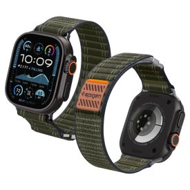   Spigen Wbf0 Band Apple Watch 8 /  9 / 10 / 11 / Se / Ultra (44 / 45 / 46 / 49 mm) óraszíj –  Zöld
