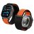 Spigen Wbf1 Band Apple Watch 8 / 9 / 10 / 11 / Se / Ultra (44 / 45 / 46 / 49 mm) óraszíj –  Fekete/Narancssárga