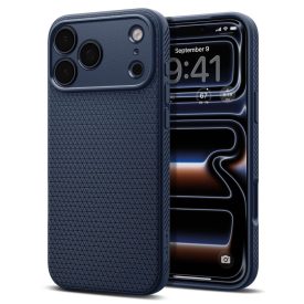 Spigen Liquid Air iPhone 17 Pro Max tok – Tengerész Kék