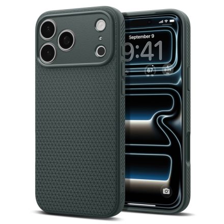 Spigen Liquid Air iPhone 17 Pro Max tok – Mélyzöld