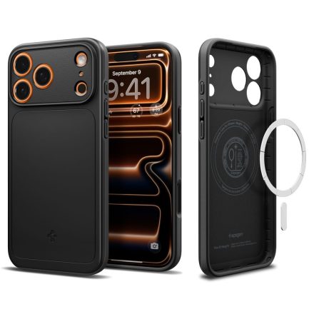 Spigen Thin Fit Mag Magsafe iPhone 17 Pro Max tok – Fekete