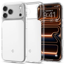   Spigen Ultra Hybrid ”T” Mag Magsafe iPhone 17 Pro Max tok – Fényes Fehér