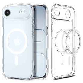   Spigen Ultra Hybrid Mag Magsafe iPhone Air tok – Átlátszó/ Fehér