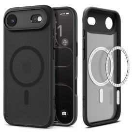   Spigen Ultra Hybrid Mag Magsafe iPhone Air tok – Matt Fekete