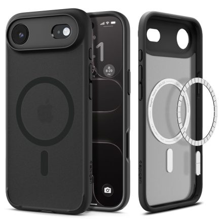 Spigen Ultra Hybrid Mag Magsafe iPhone Air tok – Matt Fekete