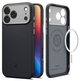   Spigen Nano Pop Mag Magsafe iPhone 17 Pro tok – Fekete/szezám
