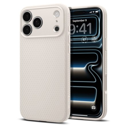 Spigen Liquid Air iPhone 17 Pro tok – Natúr Titán