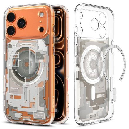 Spigen Ultra Hybrid Mag Magsafe iPhone 17 Pro tok – Zero One Natúr Titán
