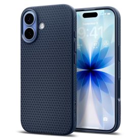 Spigen Liquid Air iPhone 17 tok – Tengerészkék