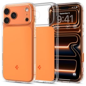   Spigen Ultra Hybrid ”T” Mag Magsafe iPhone 17 Pro Max tok – Fényes Narancssárga
