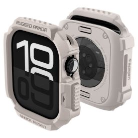   Spigen Rugged Armor V2 Apple Watch 10 / 11 (42 mm) tok – Bézs