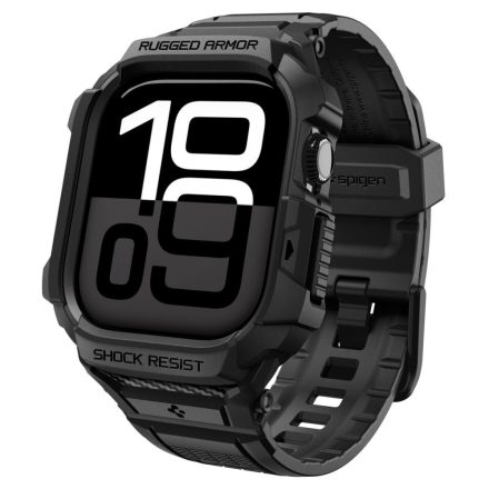Spigen Rugged Armor ”Pro” V2 Apple Watch 10 / 11 (42 mm) tok – Matt Fekete