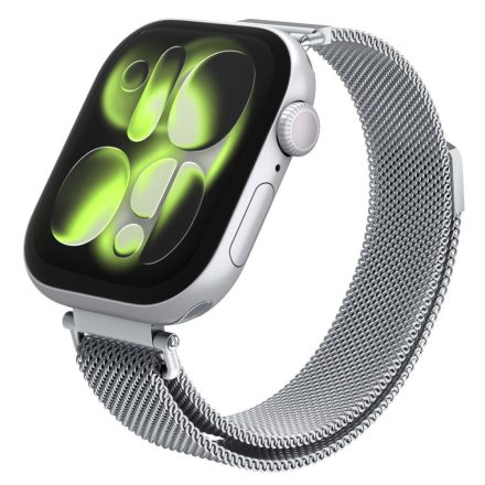 Spigen Wbm4 Band Apple Watch 8 / 9 / 10 / 11 / Se (40 / 41 / 42 mm) óraszíj –  Ezüst