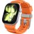 Spigen WBS2 Apple Watch 8 / 9 / 10 / 11 / SE / ULTRA (44 / 45 / 46 / 49 mm) Szilikon óraszíj – Narancs