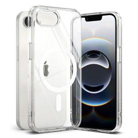   Ringke Fusion Magnetic Magsafe iPhone 16e /  17E tok – Átlátszó