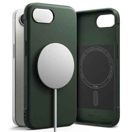 Ringke Onyx Magnetic Magsafe iPhone 16e / 17E tok – Sötétzöld