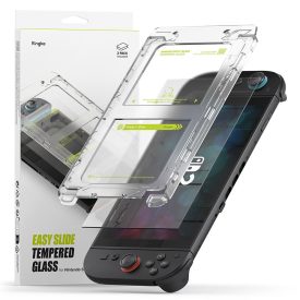   Edzett Üvegfólia RINGKE EASY SLIDE 2-PACK NINTENDO SWITCH 2 CLEAR